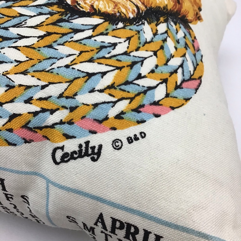 Vintage 1979 pillow - Picture 5 of 7